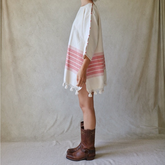 Proud Mary Woven Cotton Tribal/Ethnic Tunic - Picture 2 of 8